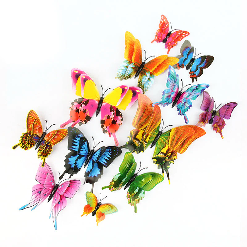 3D Butterfly Wall Mural Stickers - Image 7