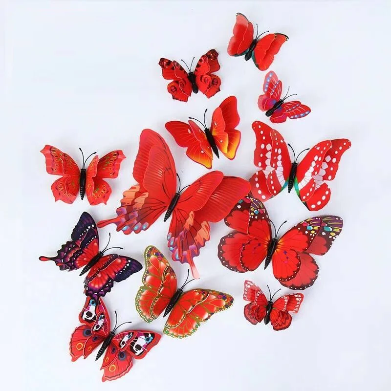 3D Butterfly Wall Mural Stickers - Image 9