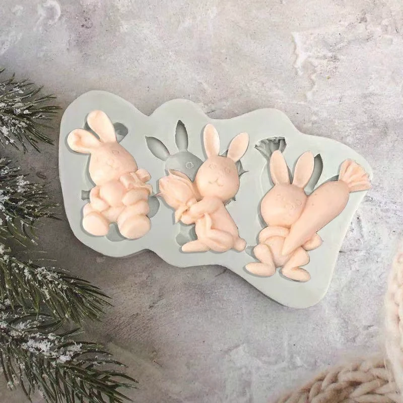 3D Egg Bunny Silicone Mold - Image 7