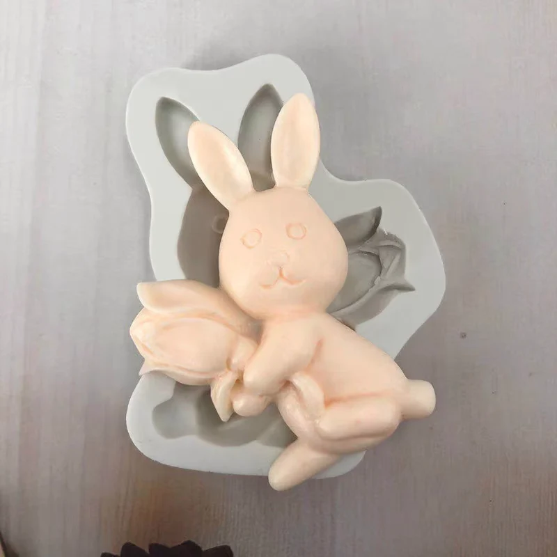 3D Egg Bunny Silicone Mold - Image 8