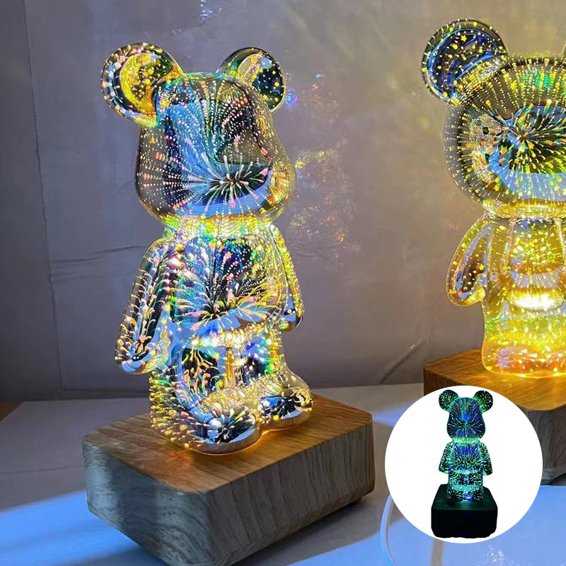 3D Fireworks Bear Lights - Image 10