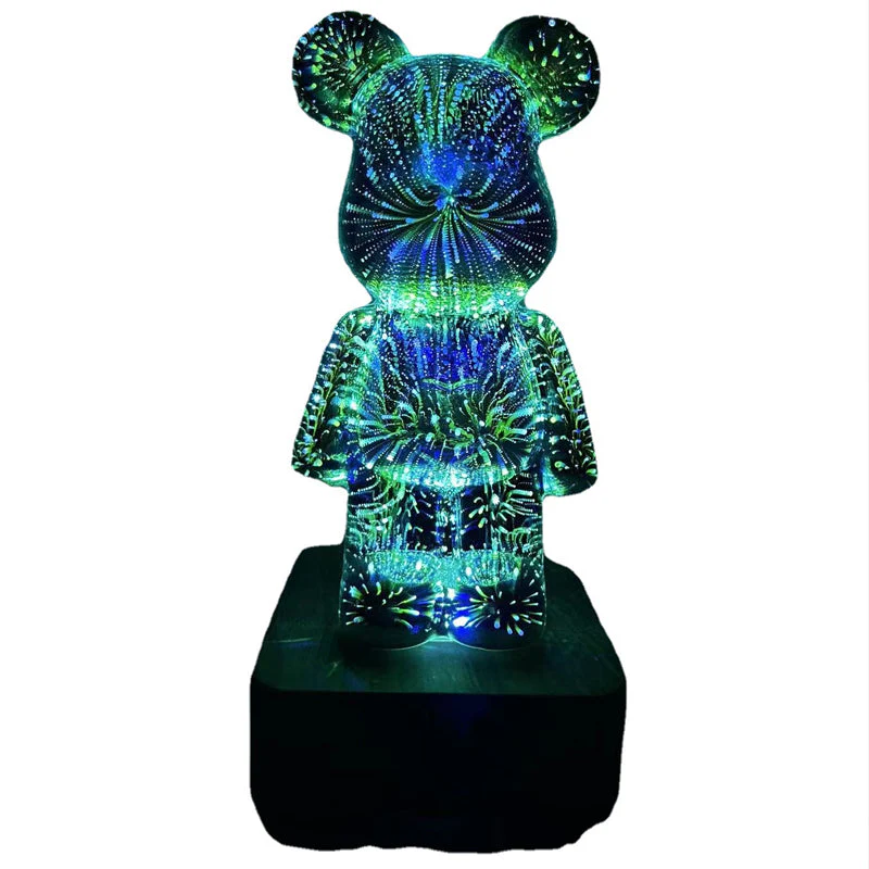 3D Fireworks Bear Lights - Image 11