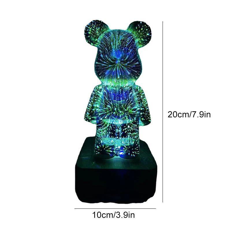 3D Fireworks Bear Lights - Image 12