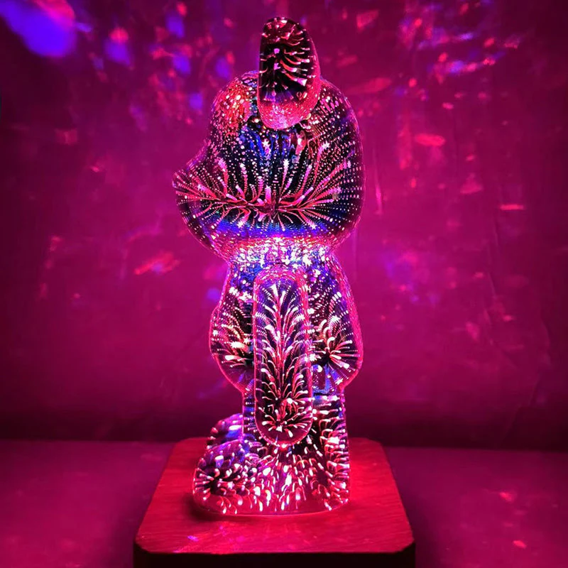 3D Fireworks Bear Lights - Image 4