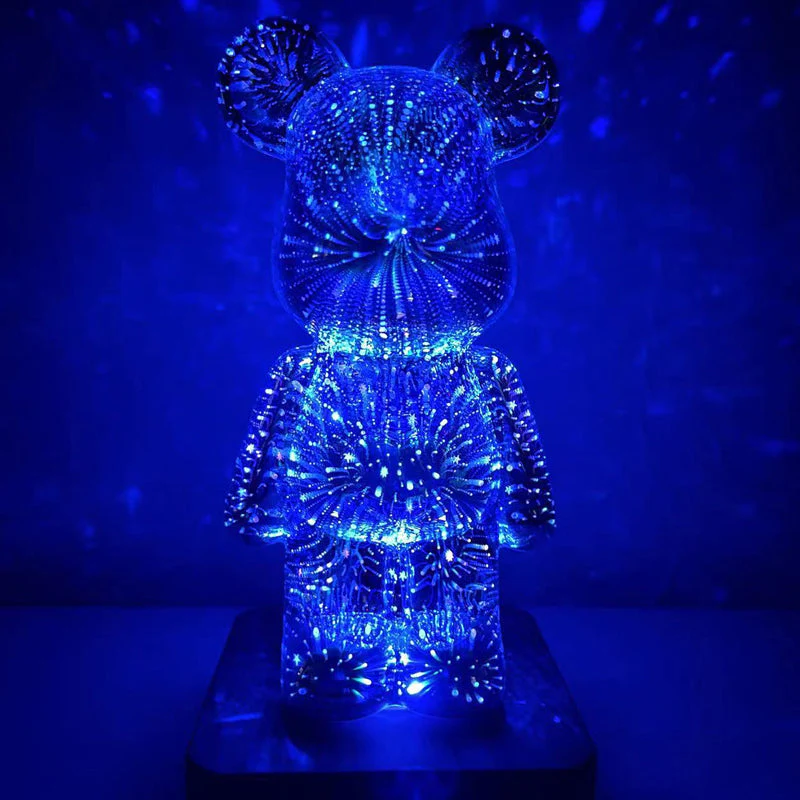 3D Fireworks Bear Lights - Image 6