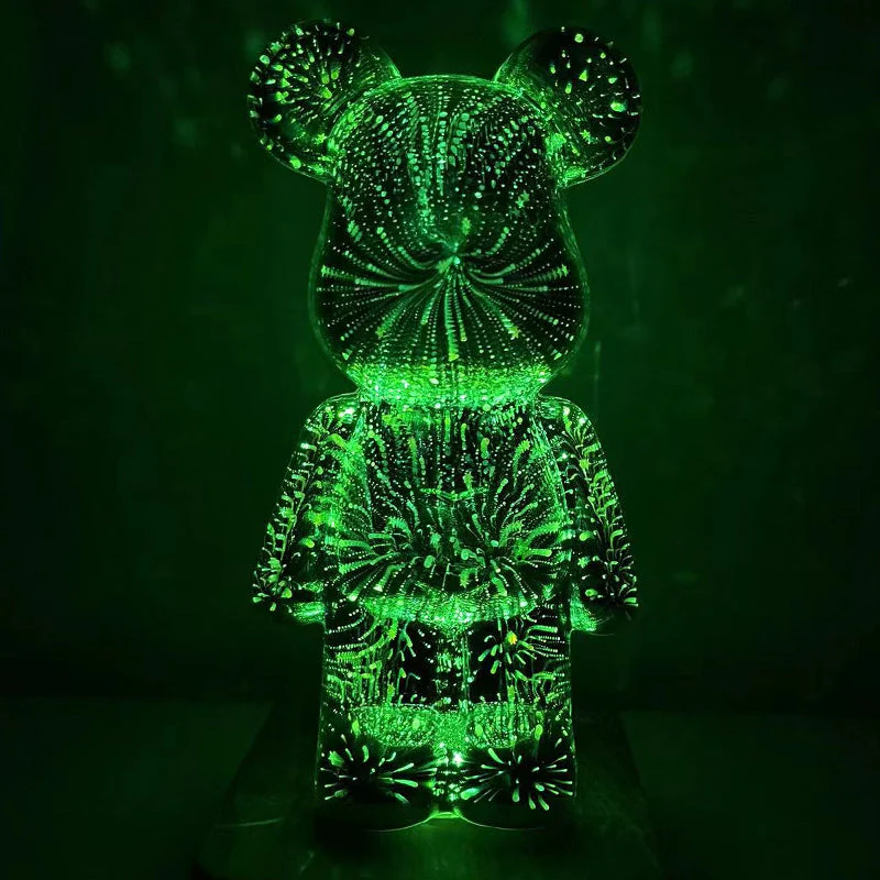 3D Fireworks Bear Lights - Image 7