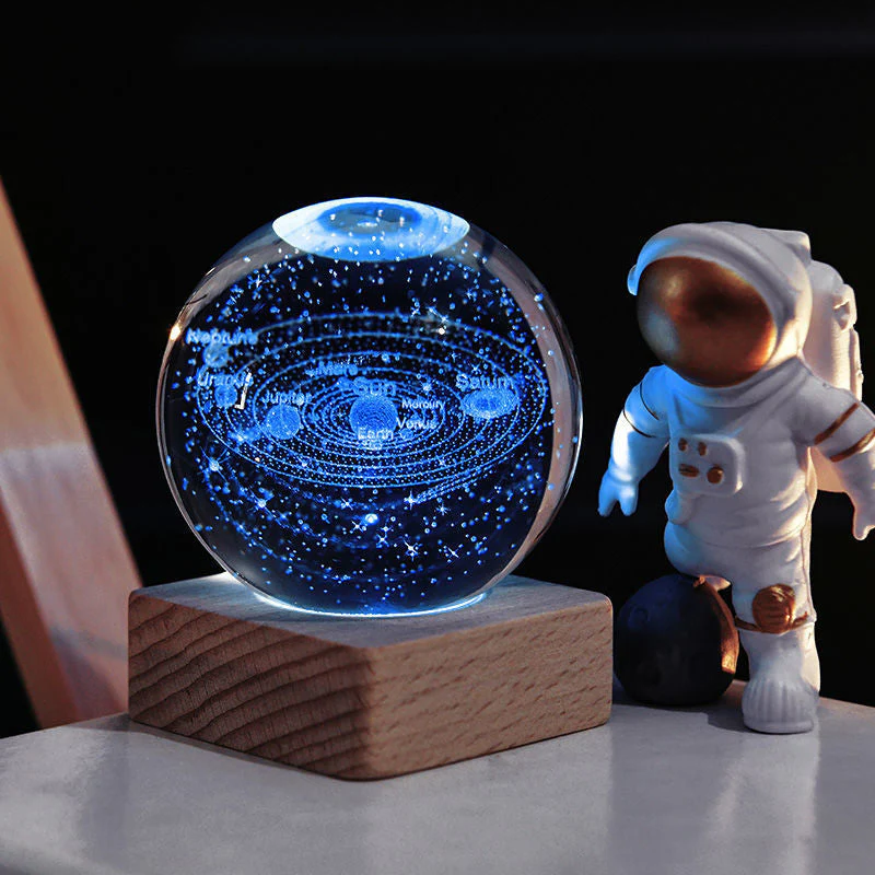 3D Galaxy Crystal Ball Nightlight Decorlamp - Image 10