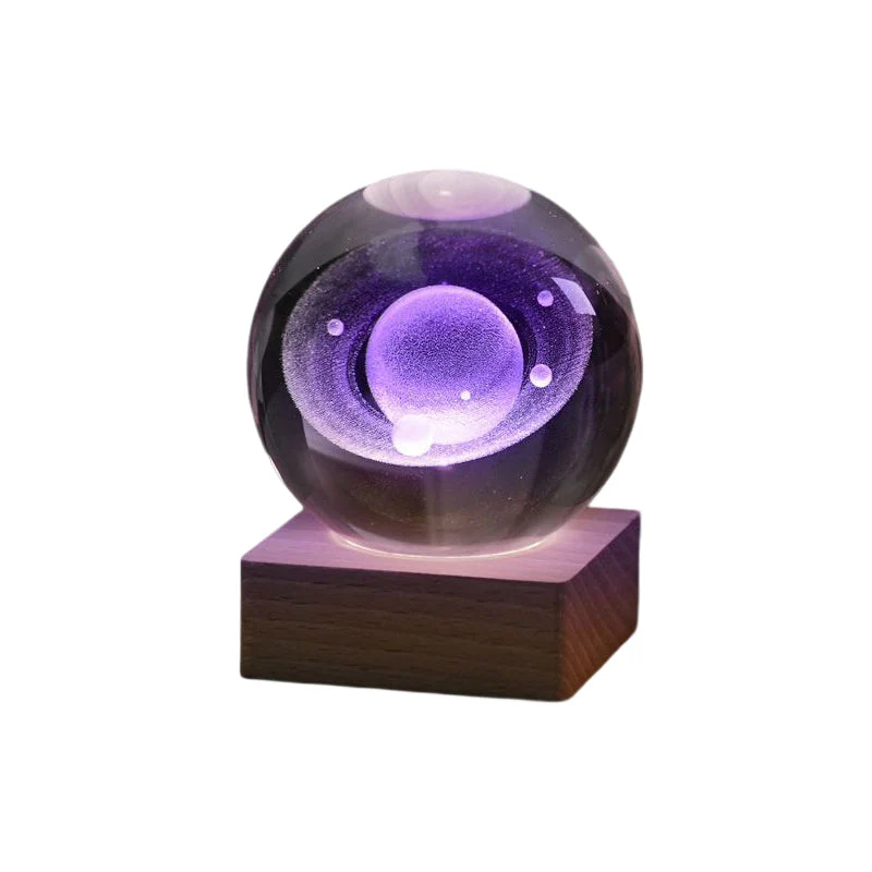 3D Galaxy Crystal Ball Nightlight Decorlamp - Image 11