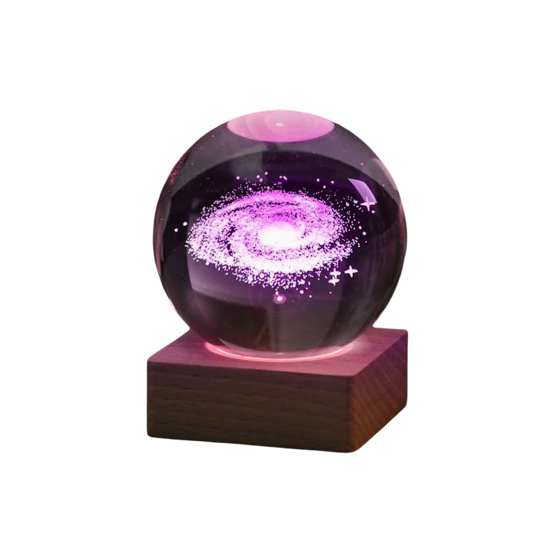 3D Galaxy Crystal Ball Nightlight Decorlamp - Image 12