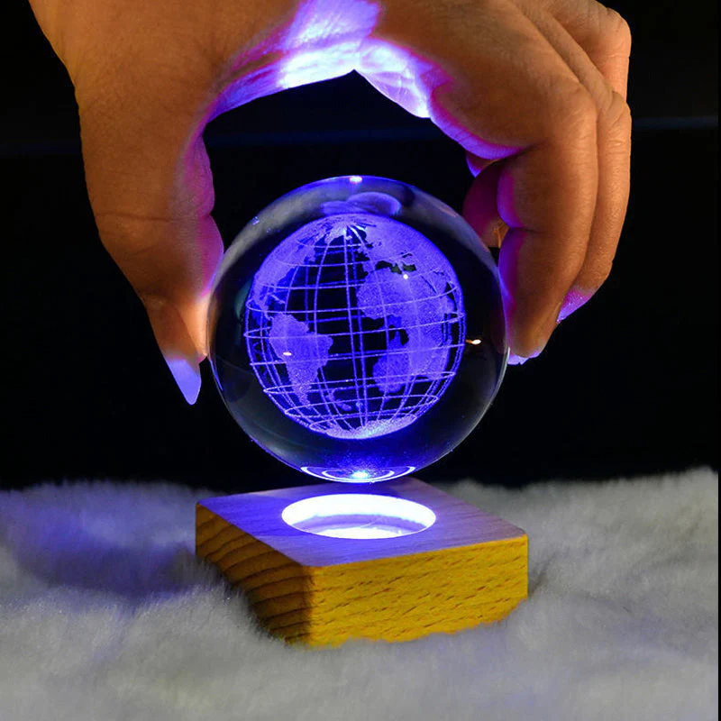 3D Galaxy Crystal Ball Nightlight Decorlamp - Image 5