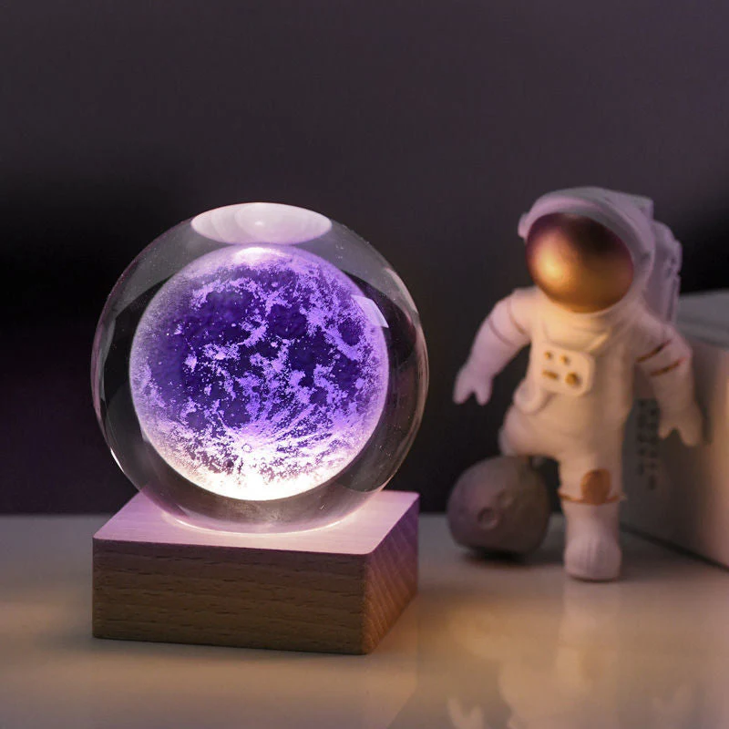 3D Galaxy Crystal Ball Nightlight Decorlamp - Image 9
