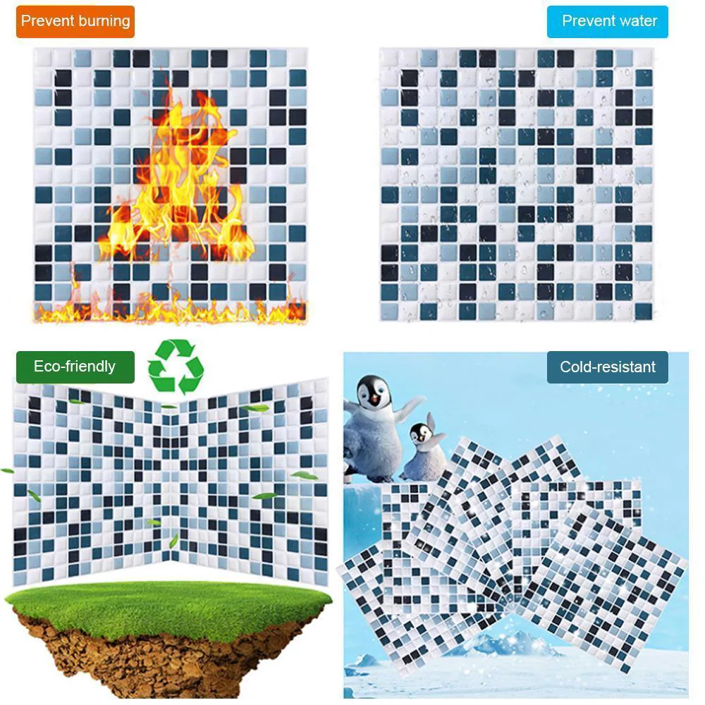 3D Mosaic Tile Self-adhesive Stickers - Image 6