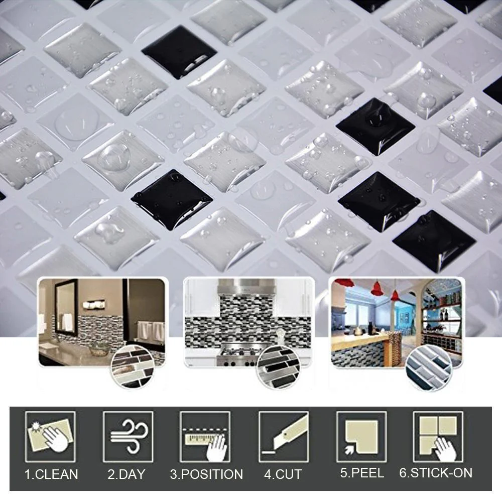 3D Mosaic Tile Self-adhesive Stickers - Image 9