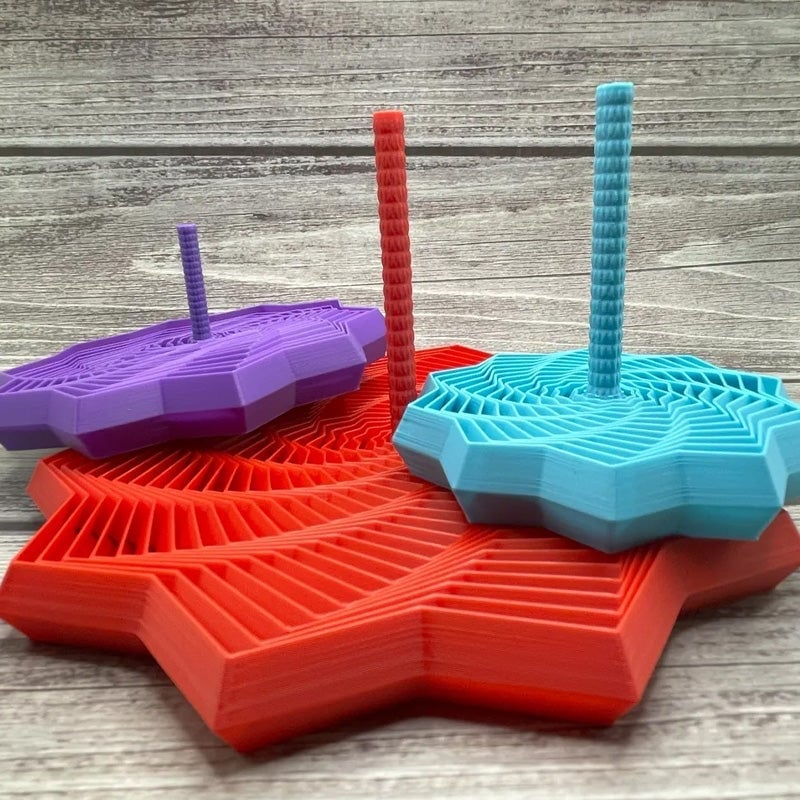 3D Printed Handheld Star Sensory Fidget Toy - Image 3