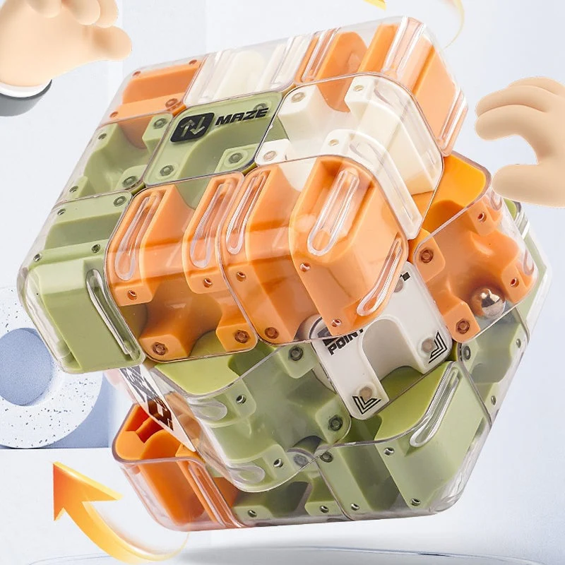 3D Rolling Ball Maze Cube - Image 10