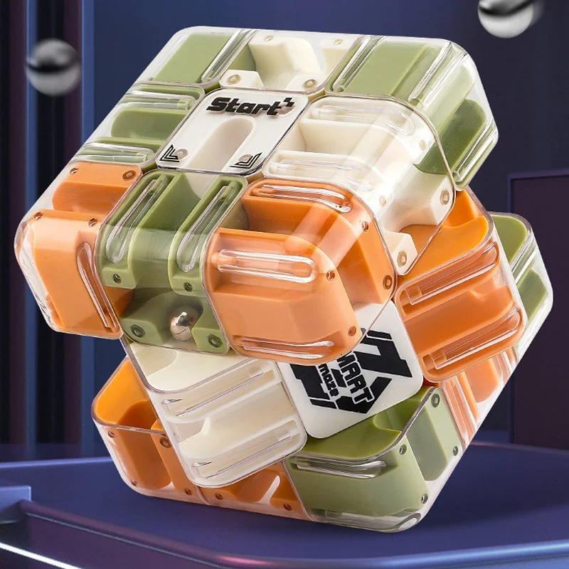 3D Rolling Ball Maze Cube - Image 12