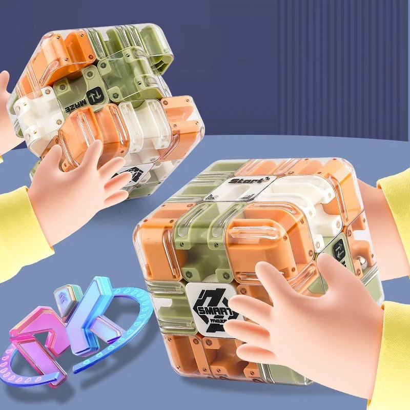 3D Rolling Ball Maze Cube - Image 4