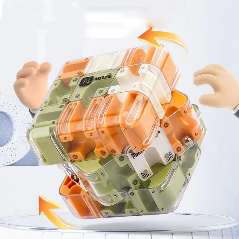 3D Rolling Ball Maze Cube - Image 7