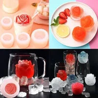 3D Silicone Rose Shape Ice Cube Mold - Image 5