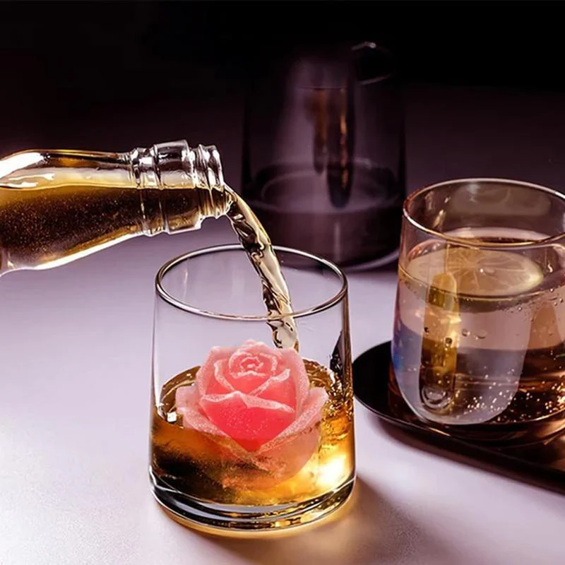 3D Silicone Rose Shape Ice Cube Mold - Image 7