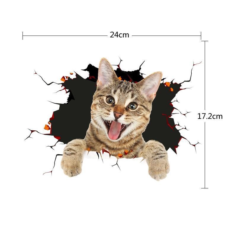 3D Simulation Cute Creative Car Stickers - Image 12