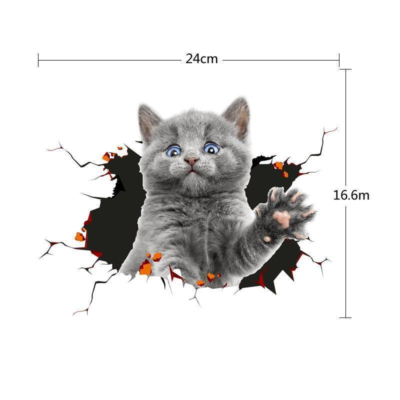 3D Simulation Cute Creative Car Stickers - Image 13