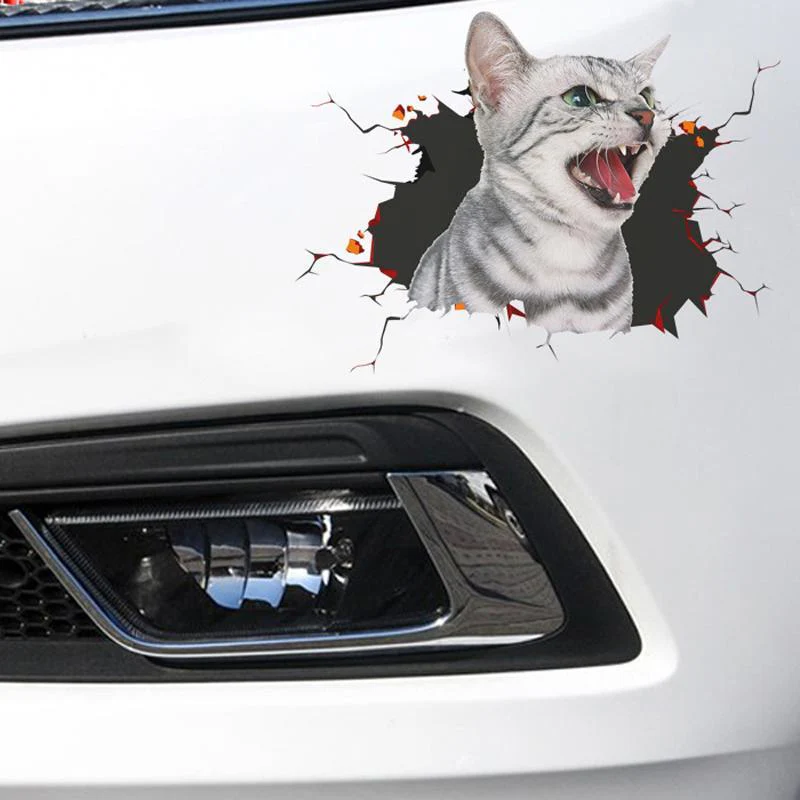 3D Simulation Cute Creative Car Stickers - Image 2