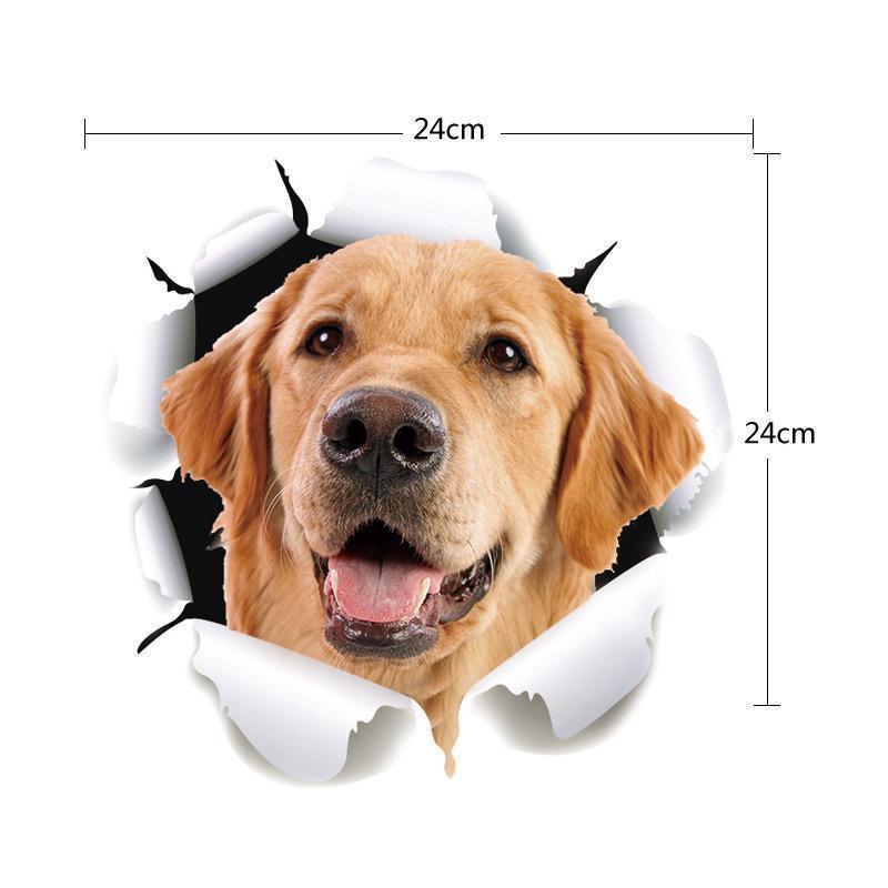 3D Simulation Cute Creative Car Stickers - Image 8