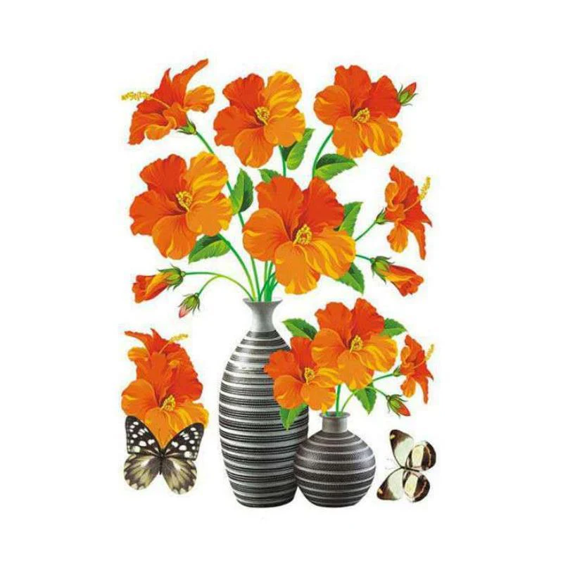 3D Vase Wall Sticker - Image 14