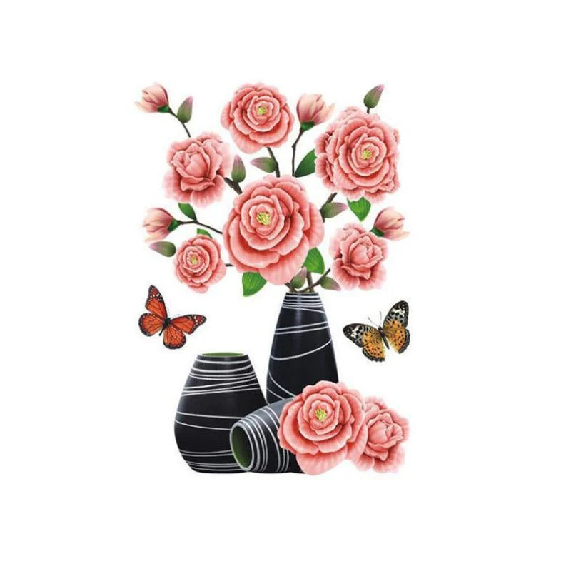 3D Vase Wall Sticker - Image 19