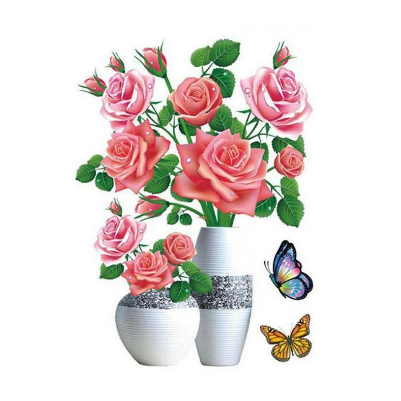 3D Vase Wall Sticker - Image 22