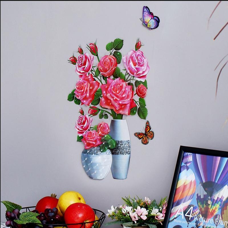 3D Vase Wall Sticker - Image 5