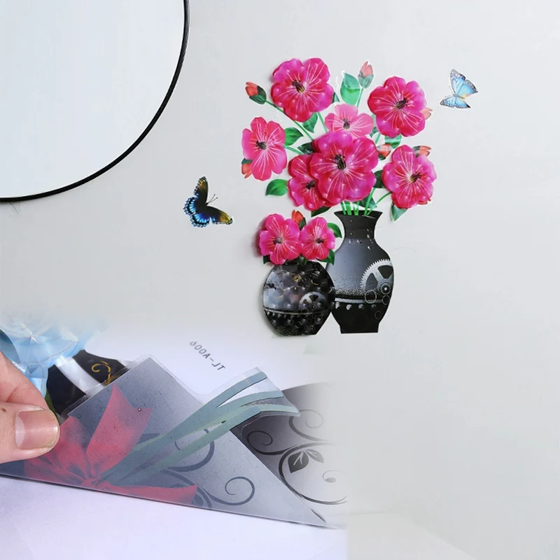 3D Vase Wall Sticker - Image 7