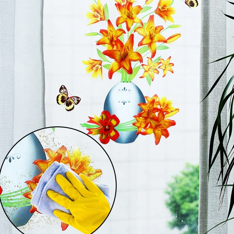 3D Vase Wall Sticker - Image 8