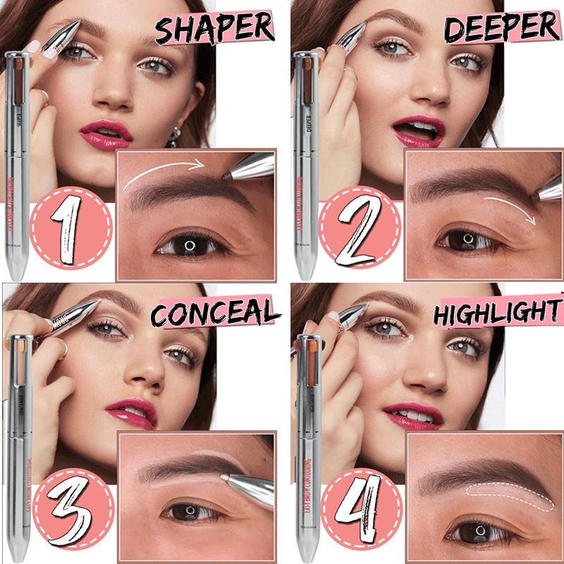 4-in-1 Brow Contour & Highlight Pen - Image 3