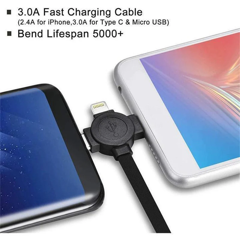 4-in-1 Data Cable Phone Stand - Image 6