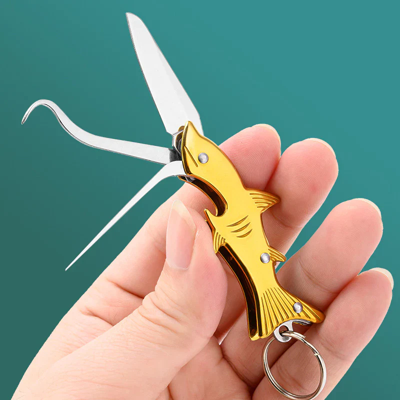 4 in 1 Folding Keychain Knife - Image 3