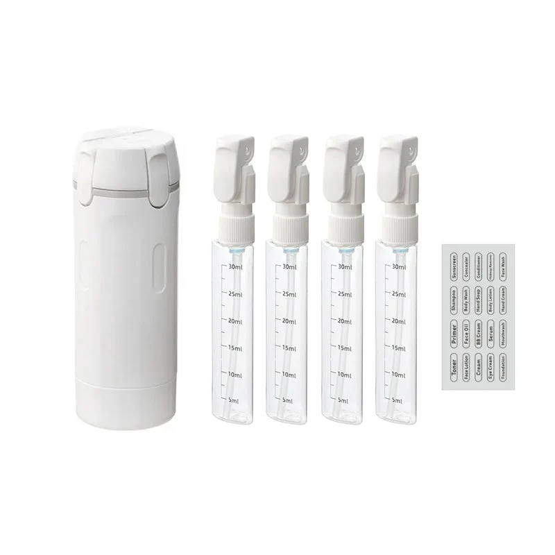 4-in-1 Leakproof Rotatable Travel Dispenser Set - Image 13
