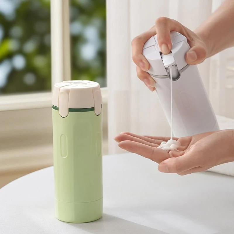 4-in-1 Leakproof Rotatable Travel Dispenser Set - Image 3