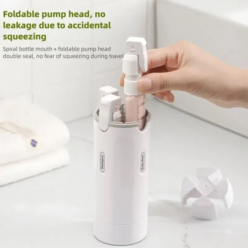4-in-1 Leakproof Rotatable Travel Dispenser Set - Image 7