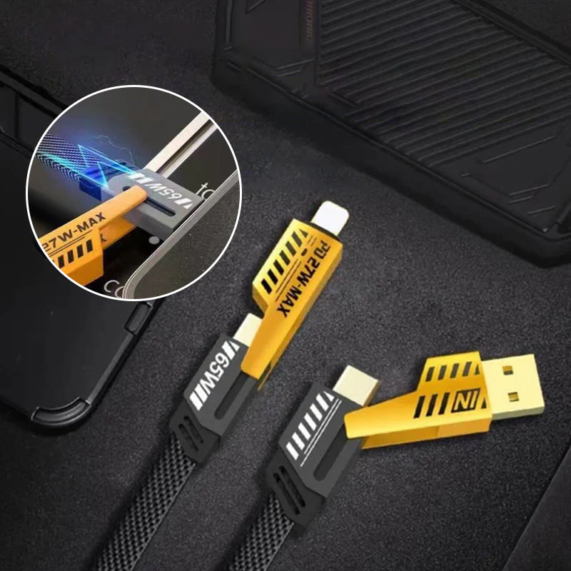 4 in 1 PD 65W Fast Charging Cable - Image 3