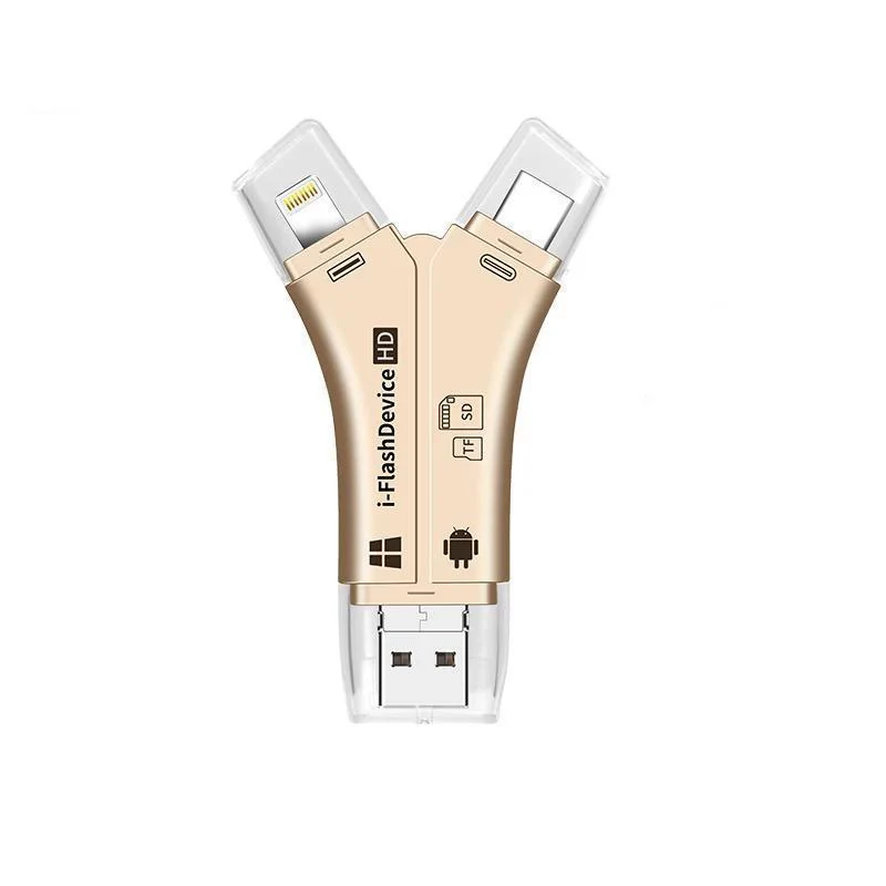 4-in-1 Portable Memory Card Reader For Phones - Image 11