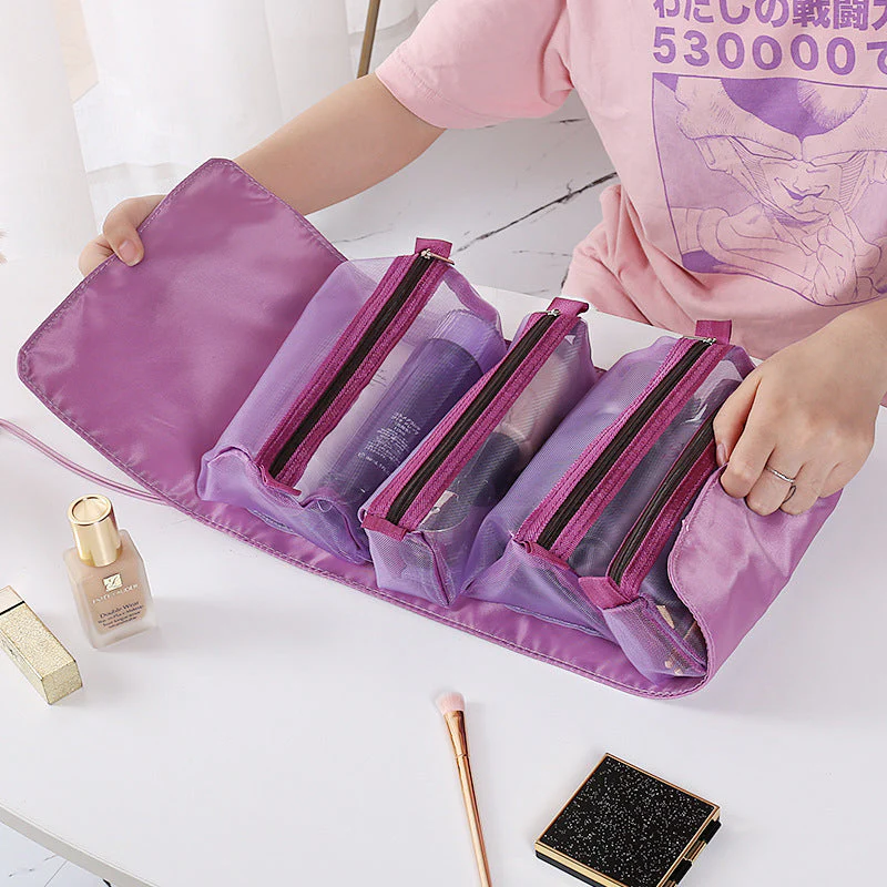4 in 1 Travel Cosmetic Storage Bag - Image 4