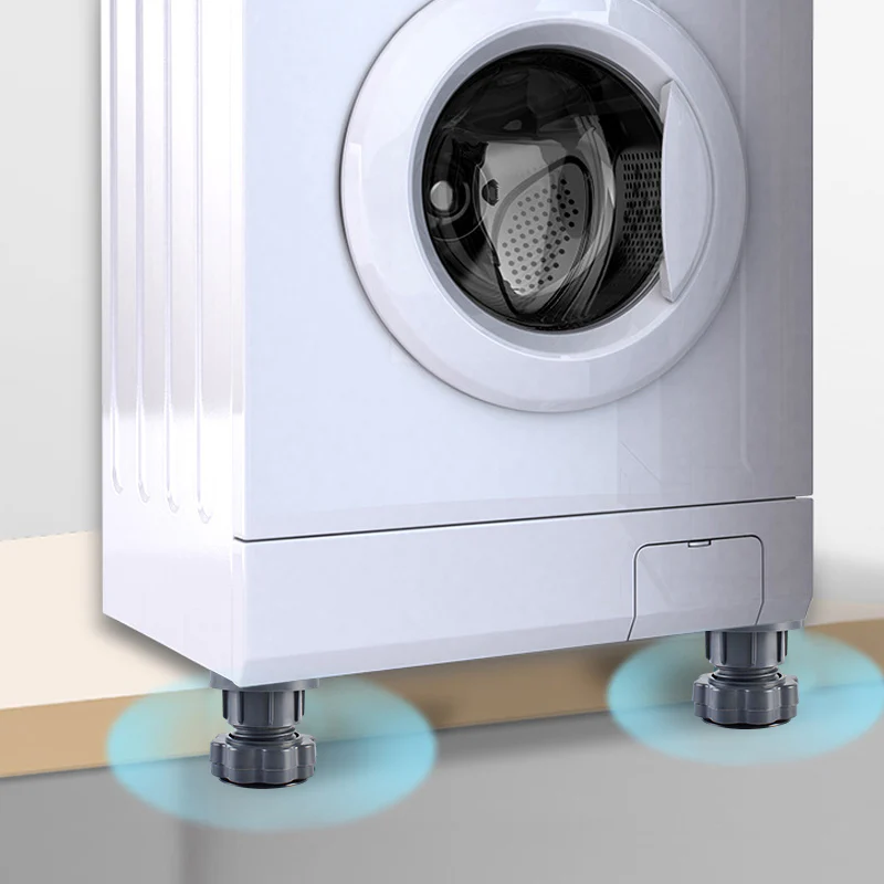 4 Pcs Adjustable Height Washing Machine Support - Image 2