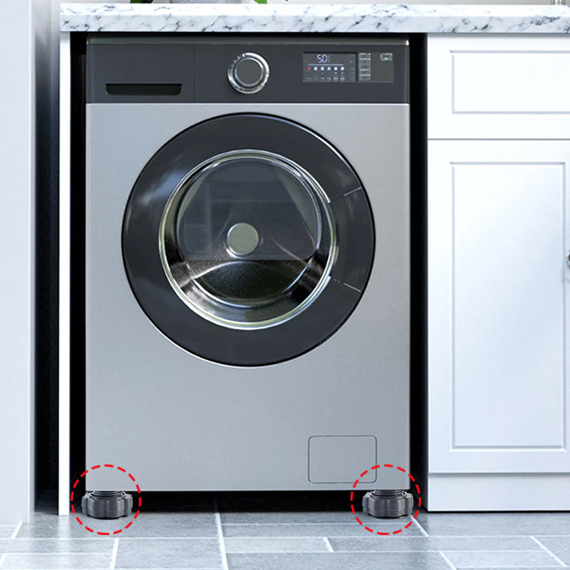 4 Pcs Adjustable Height Washing Machine Support - Image 8