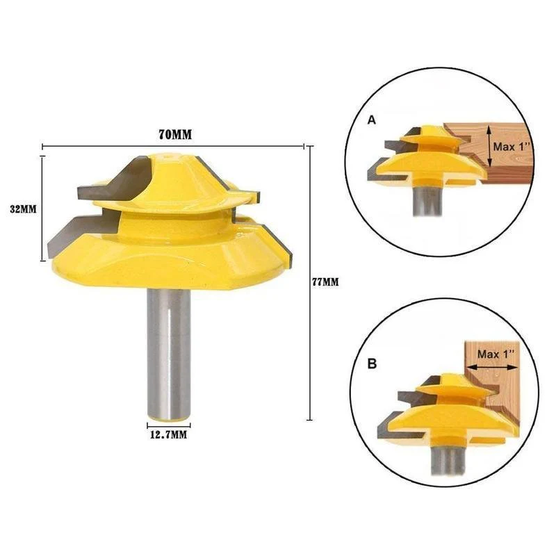 45 Degree Lock Miter Router Bits - Image 11