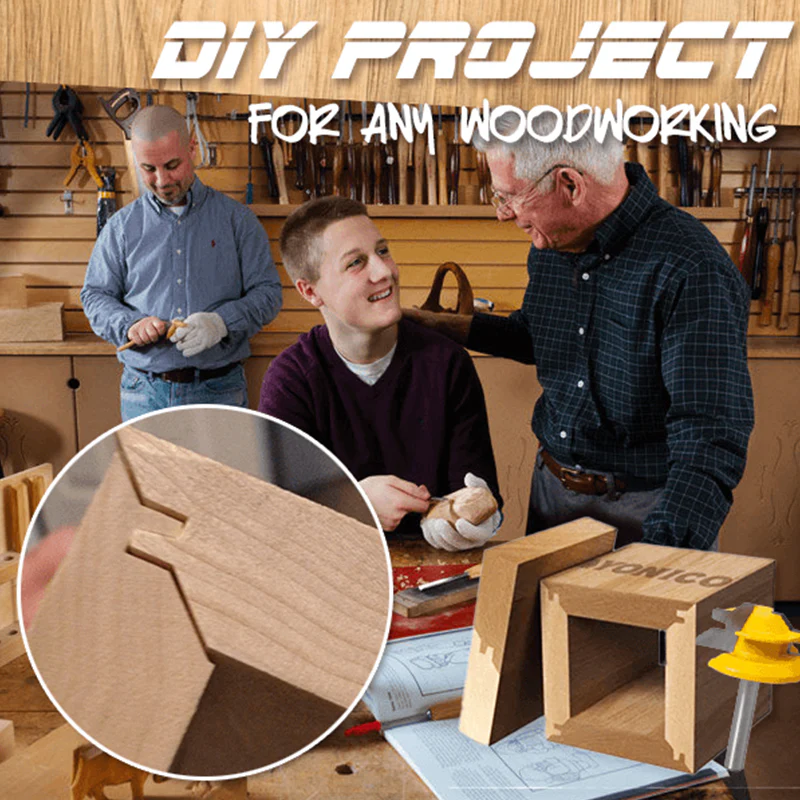 45 Degree Lock Miter Router Bits - Image 2