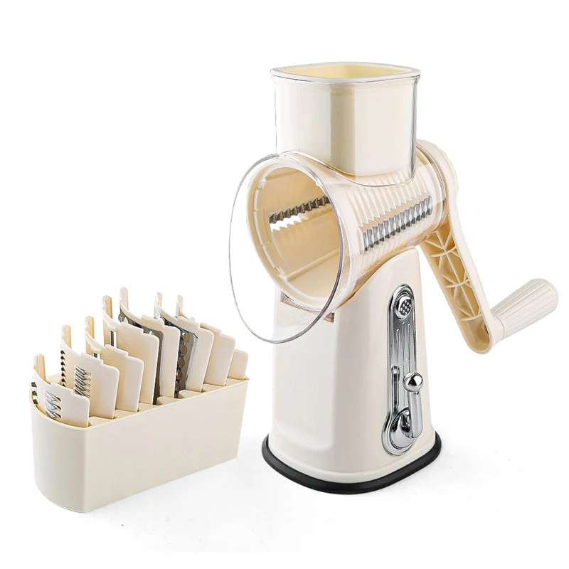 5 in 1 Cheese Vegetable Grater with Handle - Image 13