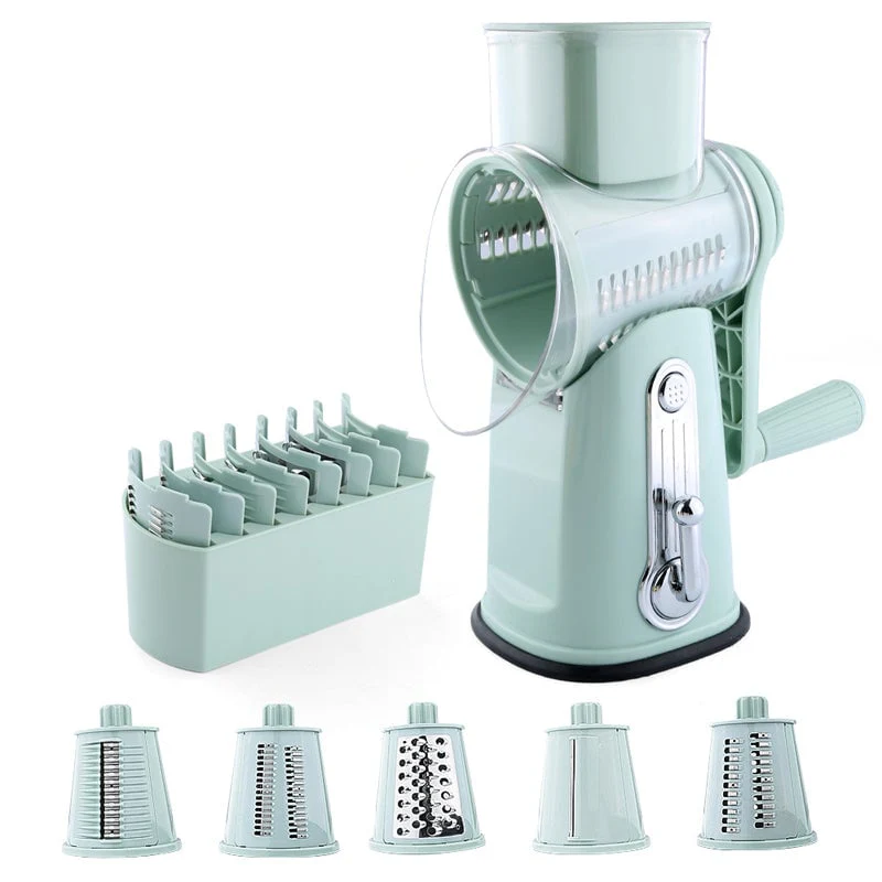 5 in 1 Cheese Vegetable Grater with Handle - Image 15