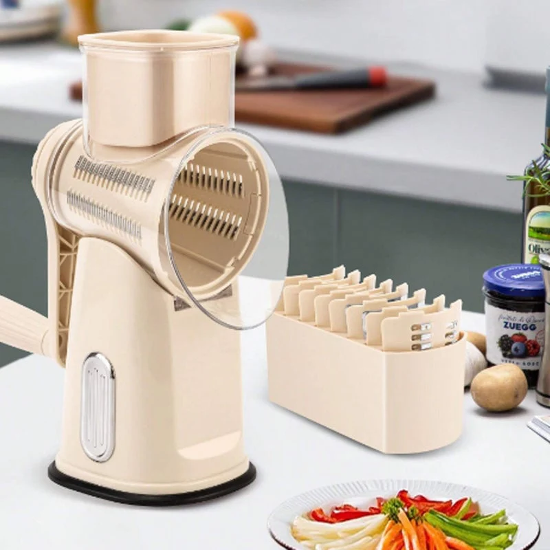 5 in 1 Cheese Vegetable Grater with Handle - Image 7